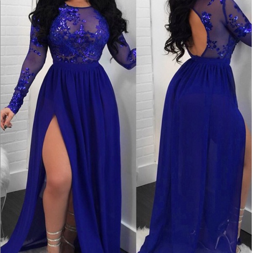 Red prom dress (please read description)